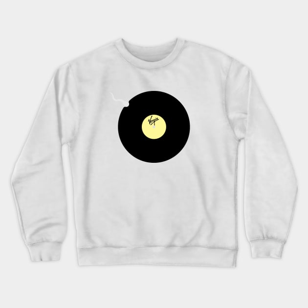 Vergin Vinyl Crewneck Sweatshirt by AlexPDJ
